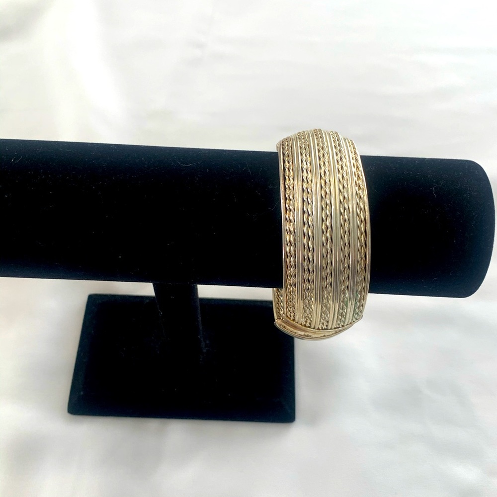 Sterling silver cuff bracelet